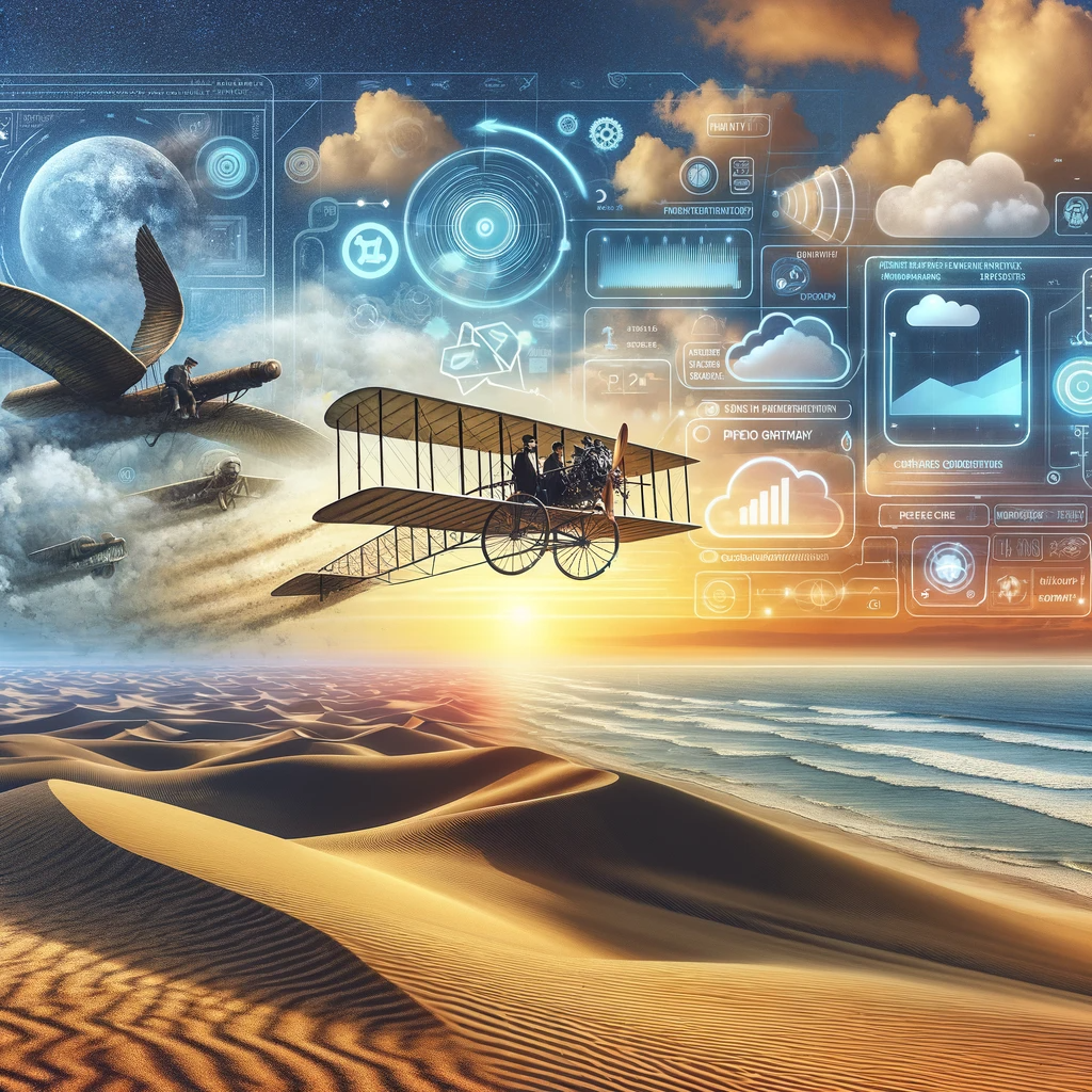 From Kitty Hawk to Cloud Computing