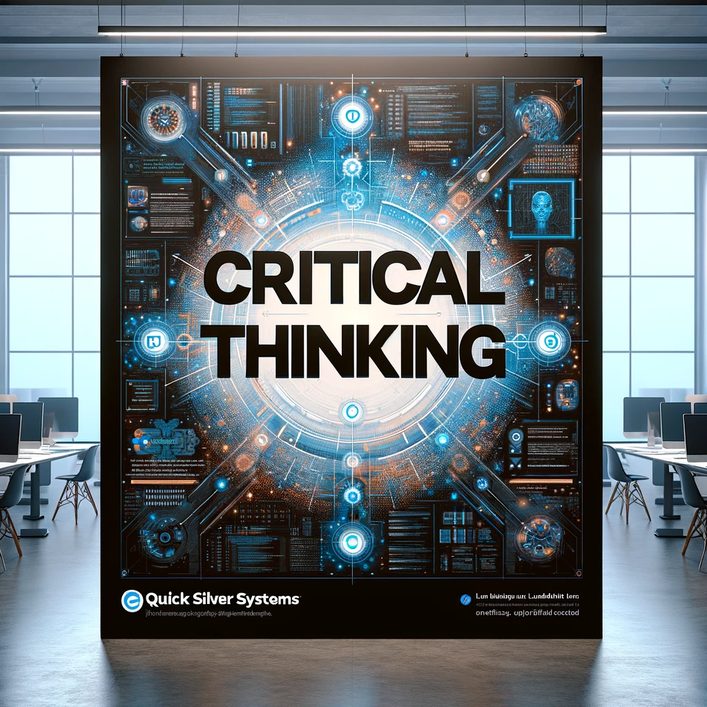 Embrace critical thinking for innovative software solutions.