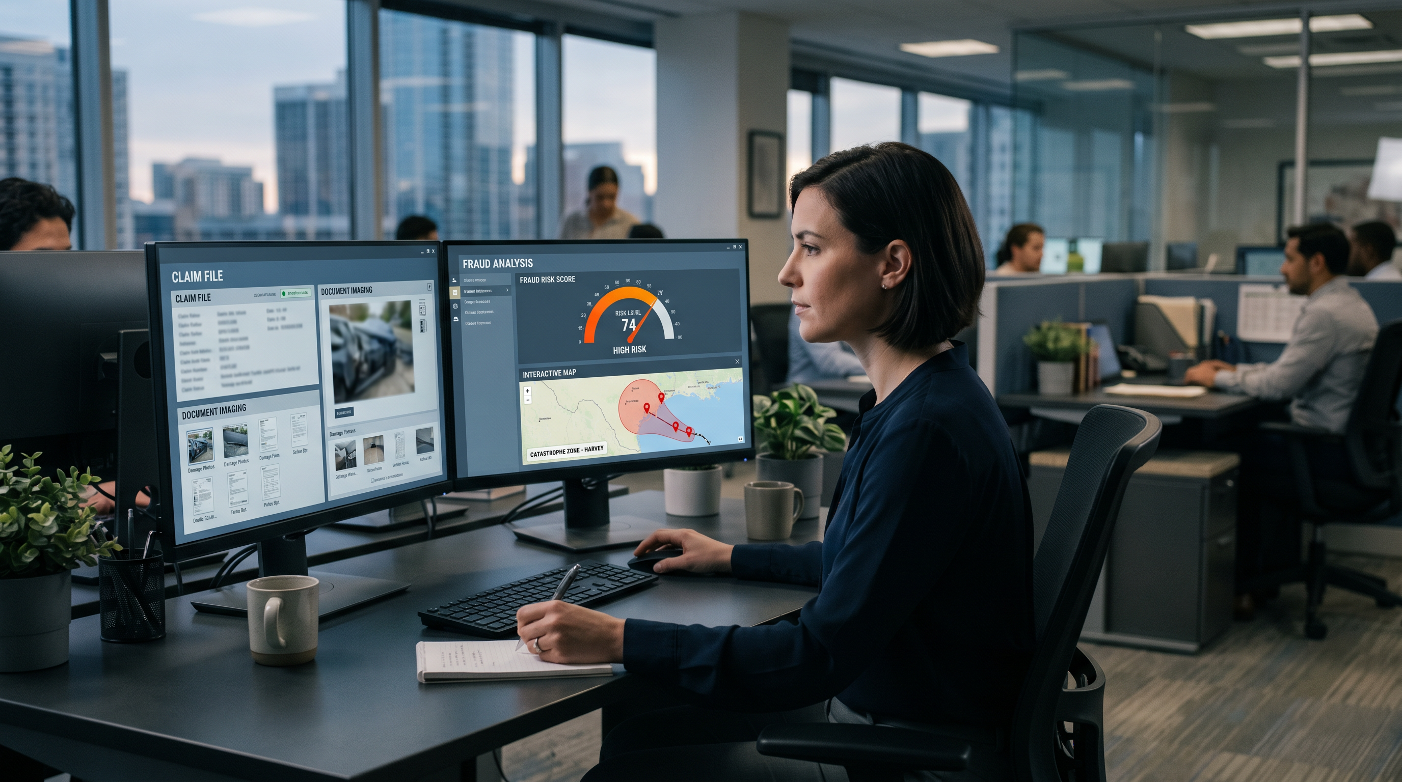 Insurance claims software - first notice of loss, document imaging, AI fraud detection, and catastrophe management on the Mercury Policy and Claims Administration System by Quick Silver Systems