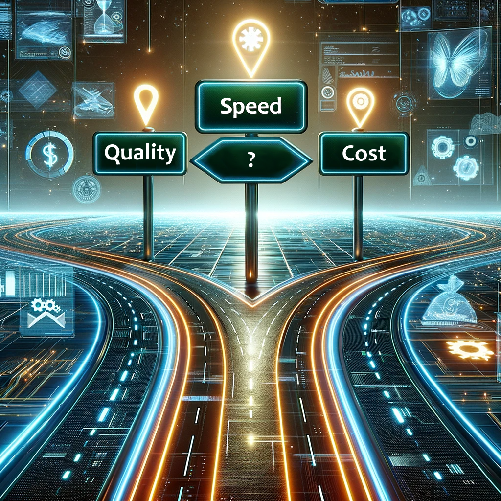 Balancing Speed, Quality, and Cost in Software Development