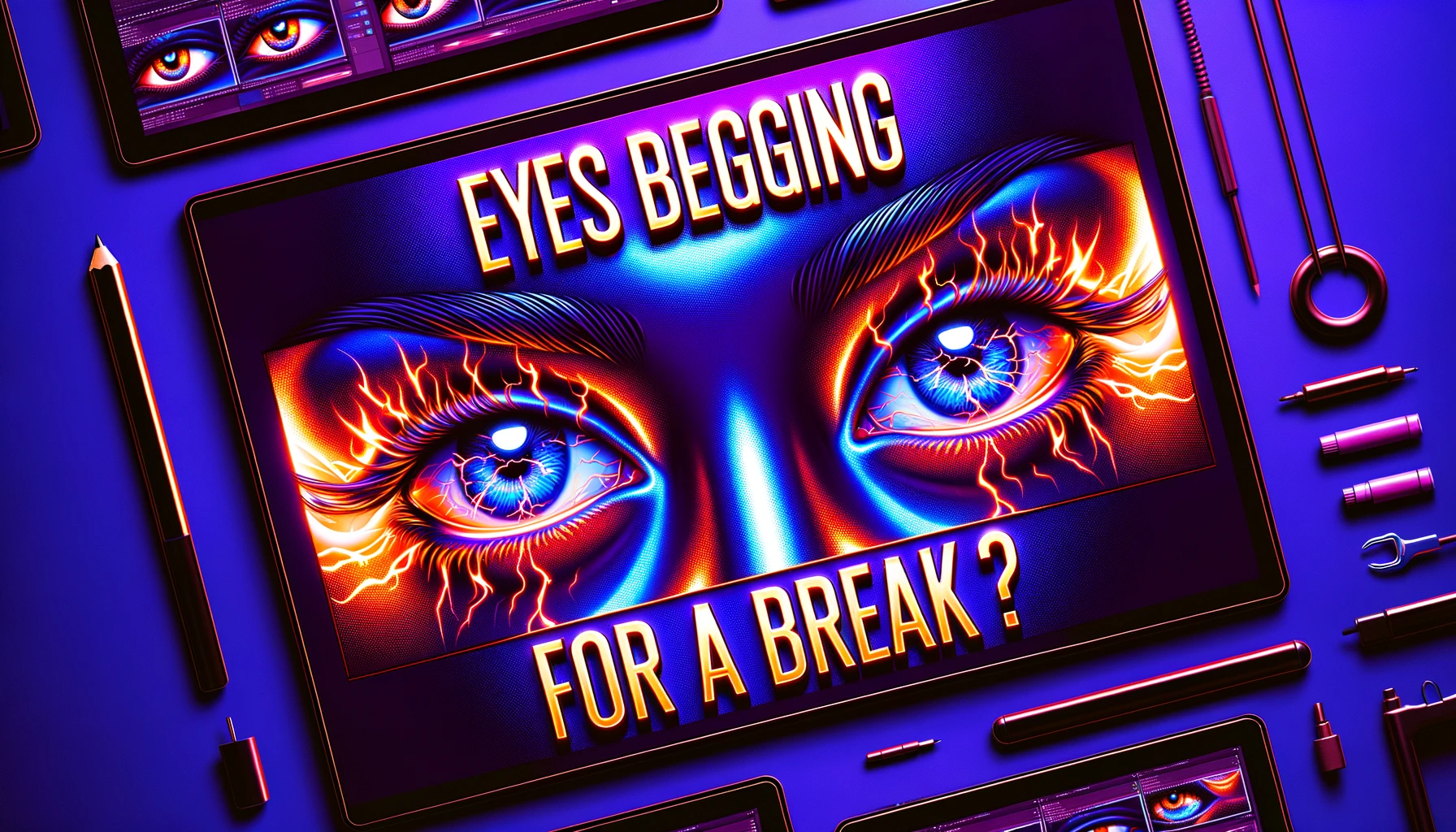 Eyes Begging for a Break?