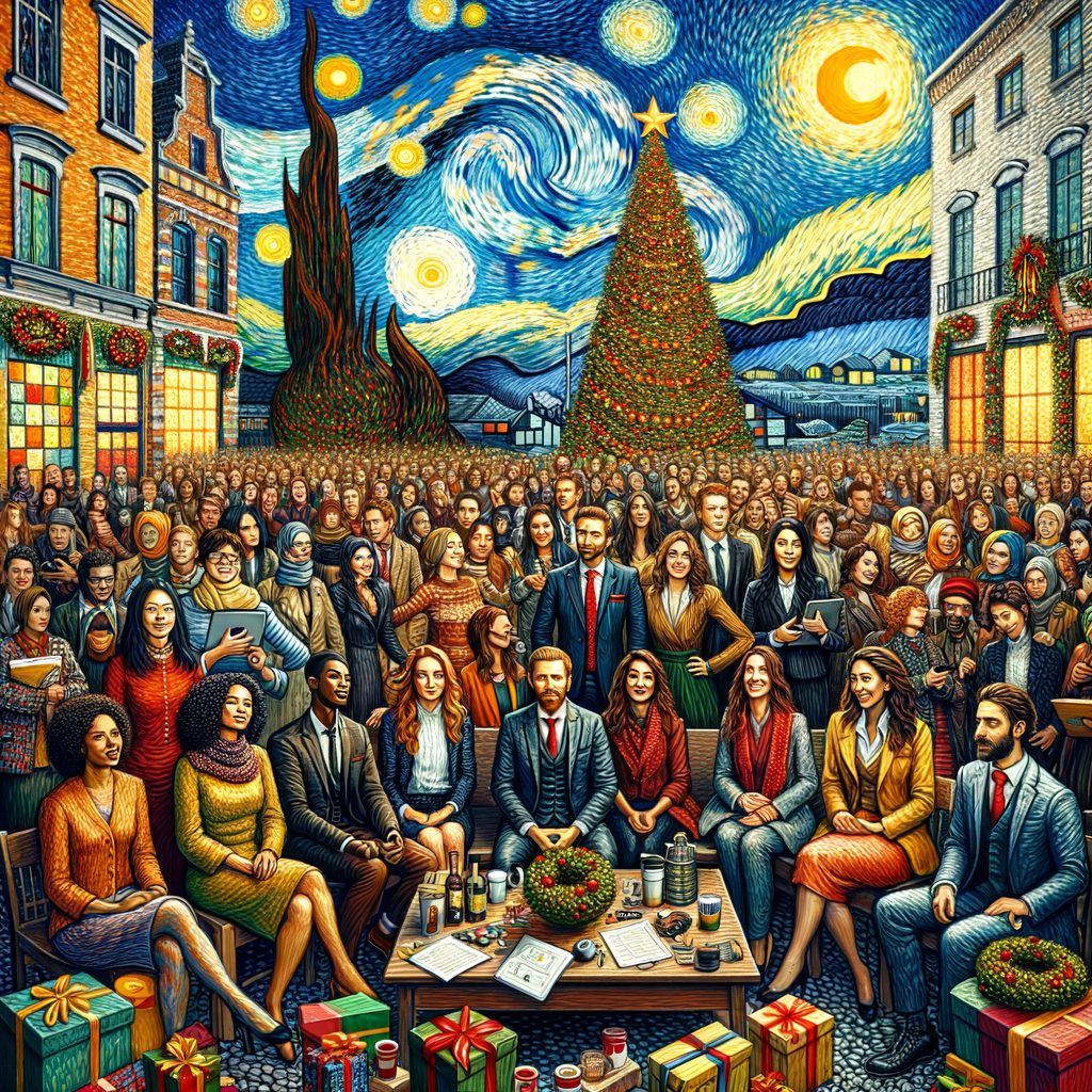 Heartfelt holiday message celebrating professional community