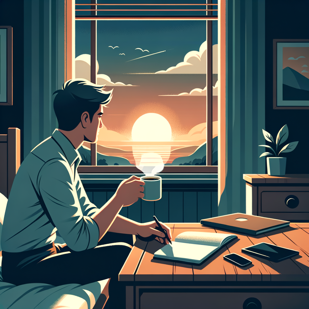 Rise with purpose: Seize success in the tranquil dawn hours!