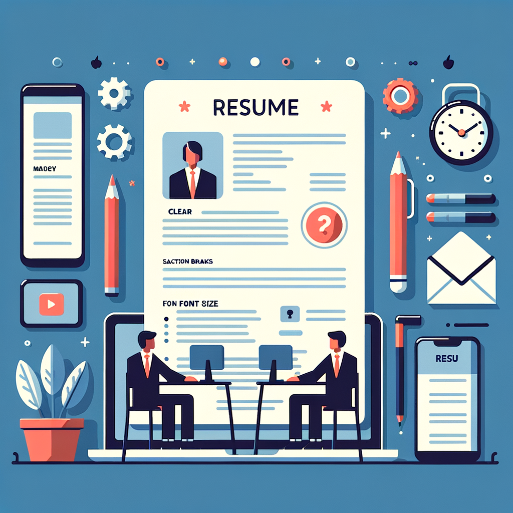 Boost your resume's appeal with simple formatting tweaks.