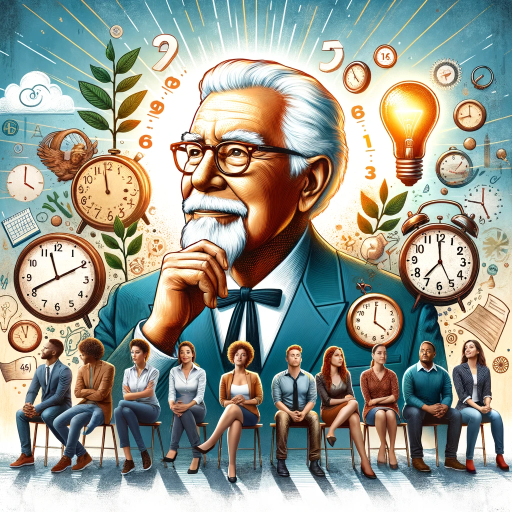 Embrace timeless entrepreneurship like Colonel Sanders.