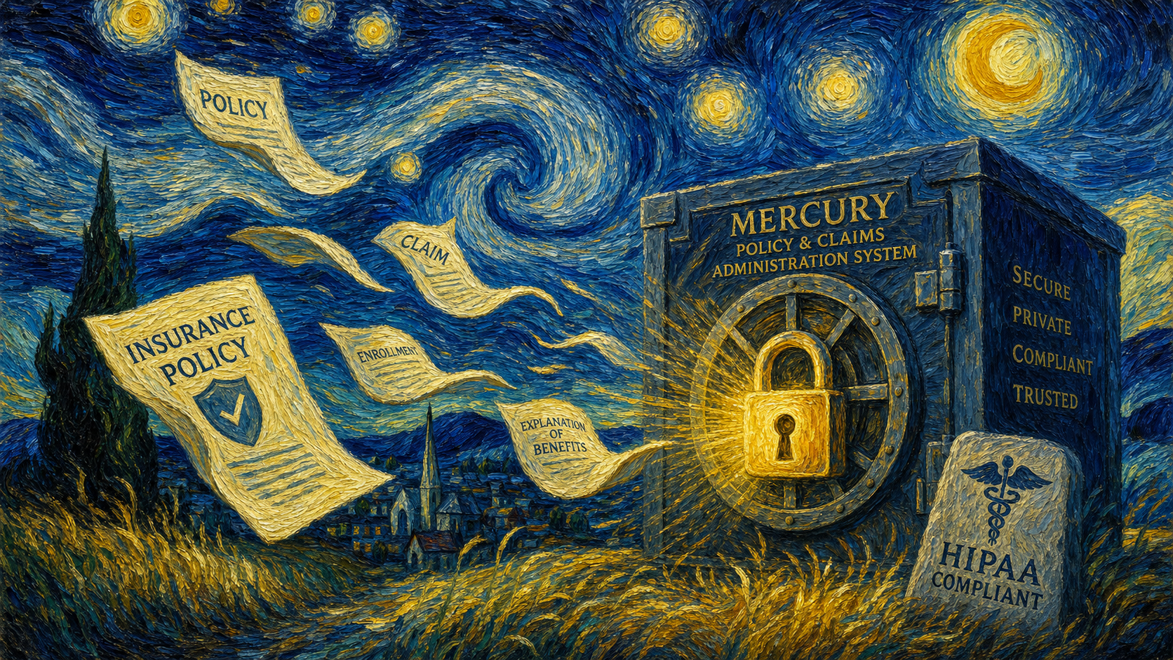HIPAA-Ready Mercury Platform for Health-Adjacent Carriers